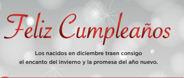 Feliz Cumpleaños para…